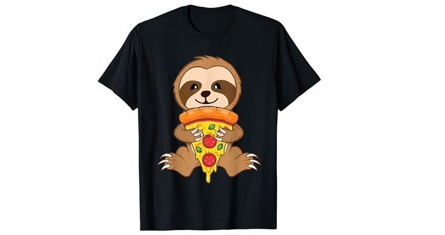 cute sloth t-shirt