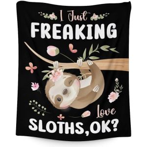 warm sloth blanket