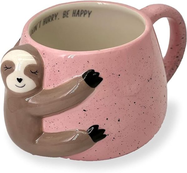 sloth coffee cup