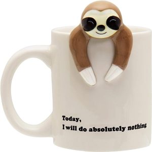cute sloth coffee mug gift