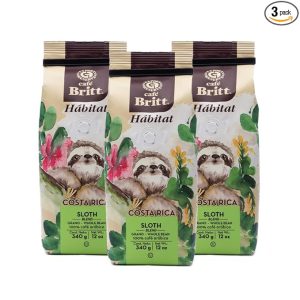 Costa Rica Sloth Jungle Coffee Beans 3-pack