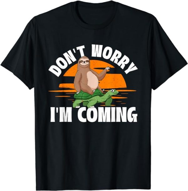 Slow sloth T-shirt