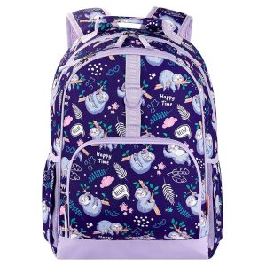 girl's sloth backpack for school
